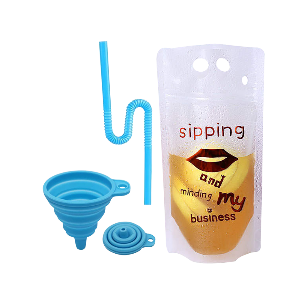 Sipping And Minding My Business Drink Pouch - Girl Bossd Shop